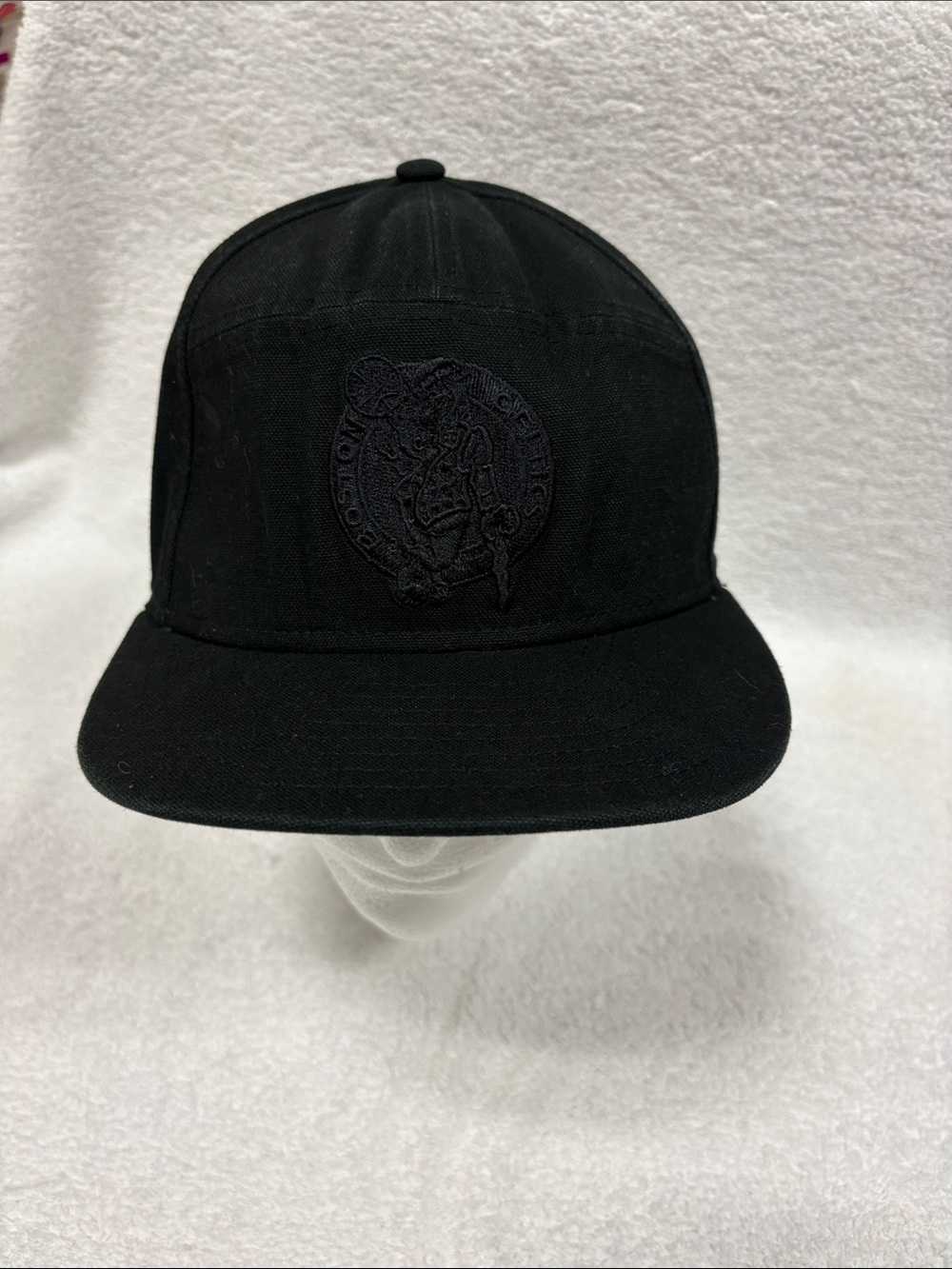 New era black split panel adventure canvas SnapBack Boston Celtics 9fifty
